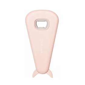 Reheyre Sturdy Bottle Opener - Rust-Proof ABS Jar, Can, Corkscrew, and Beer Bottle Cap Remover - Essential Home Bar Tools (Color: Pink)