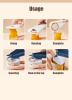 Reheyre Sturdy Bottle Opener - Rust-Proof ABS Jar, Can, Corkscrew, and Beer Bottle Cap Remover - Essential Home Bar Tools